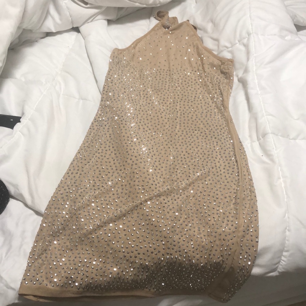 Sexy rhinestone dress